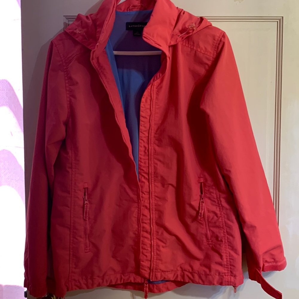 Lands End rain jacket